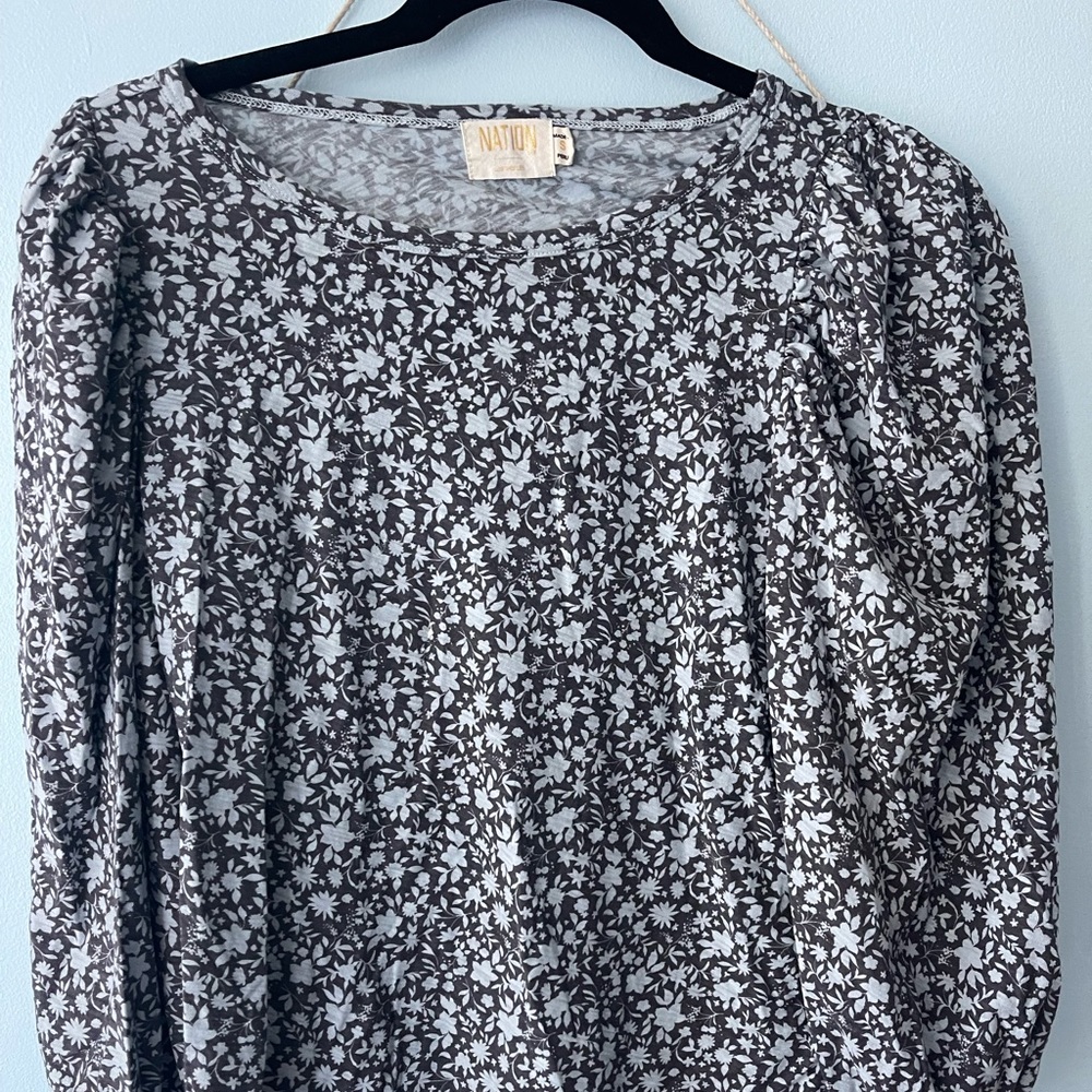 Nation LTD floral blouse